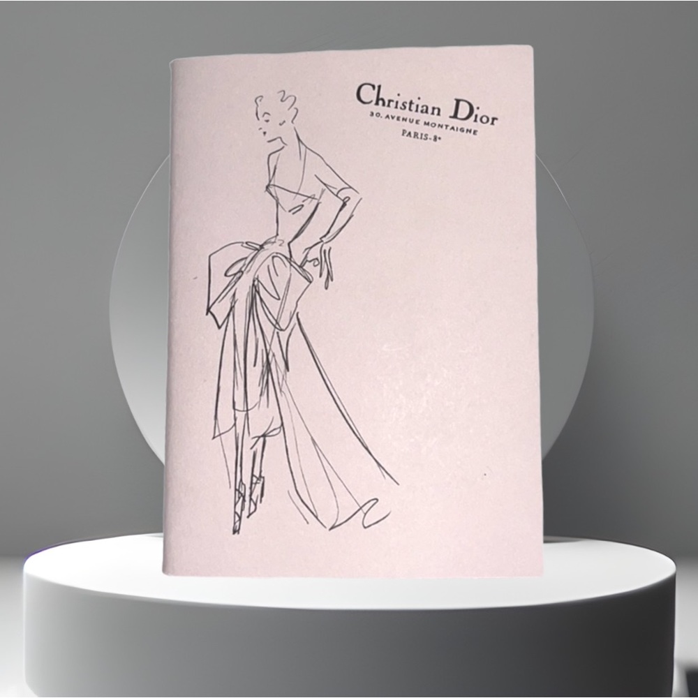 Christian Dior: Designer of Dreams Sketch Book 80 Blank Pages